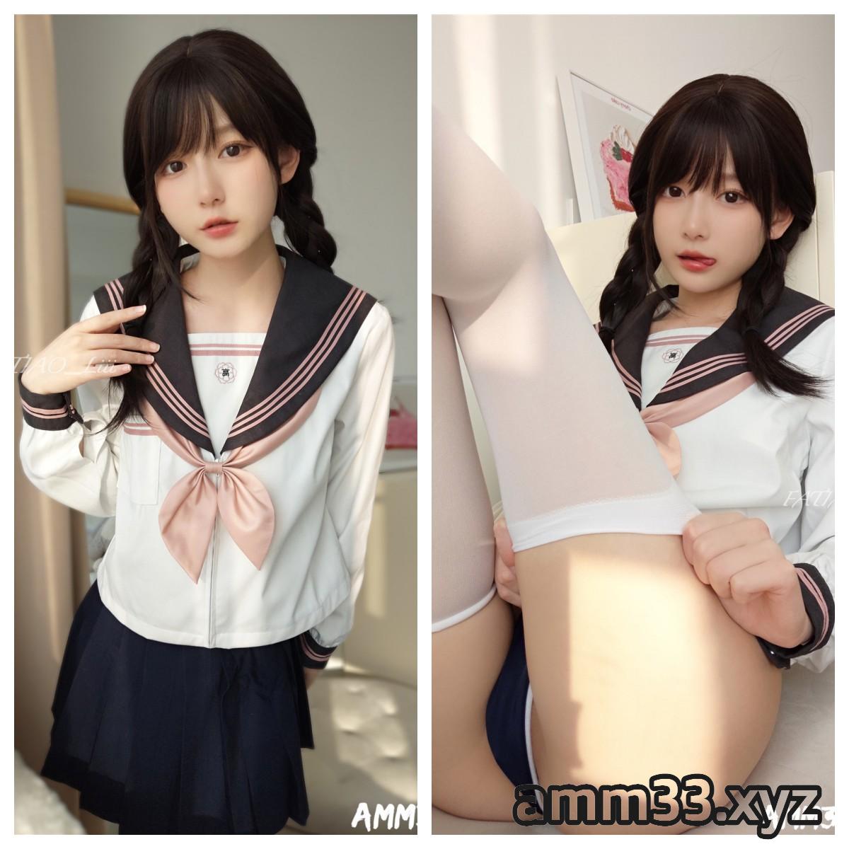 [17P/26MB]【迷之呆梨】JK水手服白丝-萝莉妹妹